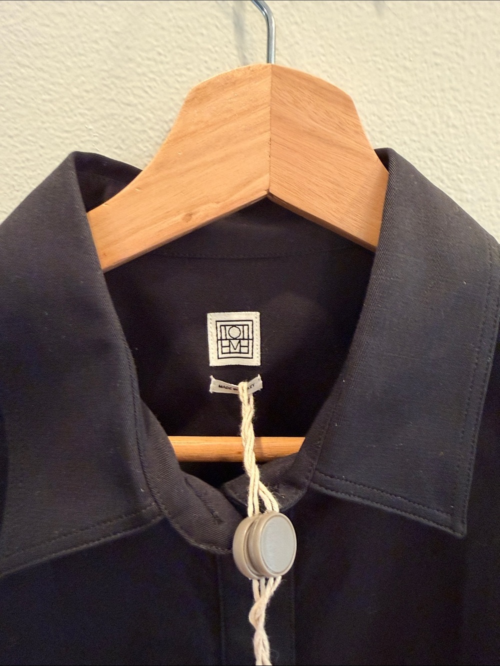 TOTEME - Cotton Twill Shirt W/pockets - Picture 6 of 11